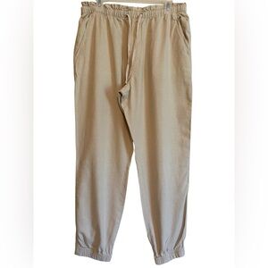 Social Standard by sanctuary linen jogger pants women’s size XL